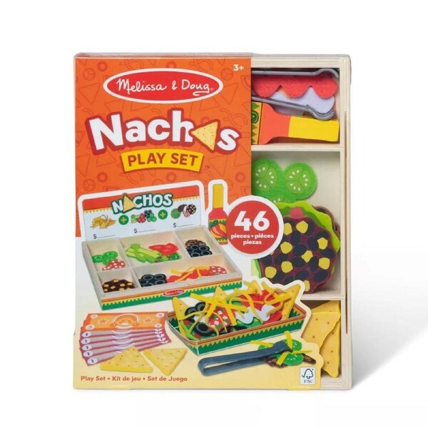 Melissa and Doug Nachos Wooden Play Food Set