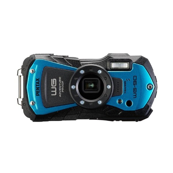 Pentax WG-90 Blue Digital Compact Camera