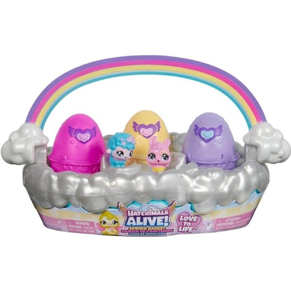 Hatchimals Alive! Love to Life Spring Basket