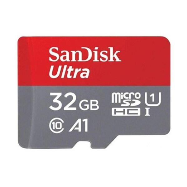 SanDisk Ultra 32GB microSD SDHC SDXC UHS-I Memory Card 120MB/s Full HD Class 10 Speed Google Play Store App for Android Smartphone Tablet >16GB