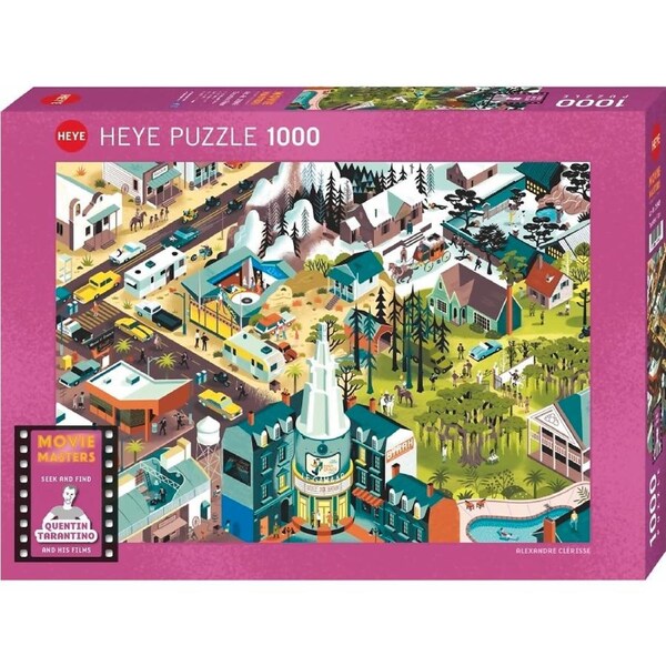 Heye - Movie Masters Tarantino Films Jigsaw Puzzle 1000 Pieces