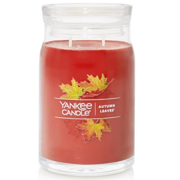 Yankee Candle Signature Autumn Leaves Large Jar 566g