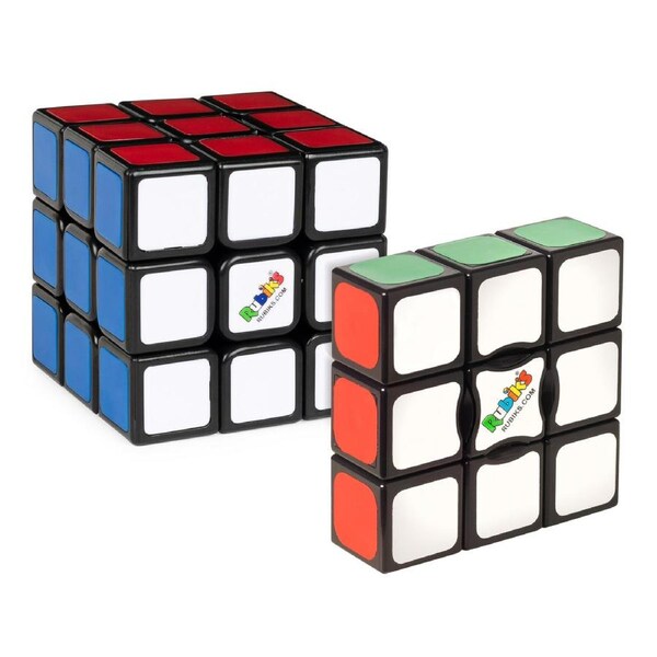 Spin Master Rubik's Starter Pack Twist Cube Puzzle Brain Teaser Kids Toy 8+