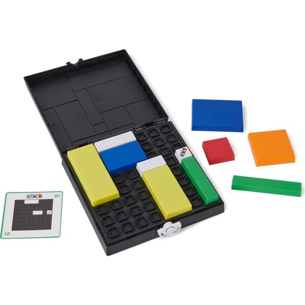 Spin Master Rubik's Gridlock Puzzle Game Solving/Brain Teaser 1-4 Players 7+