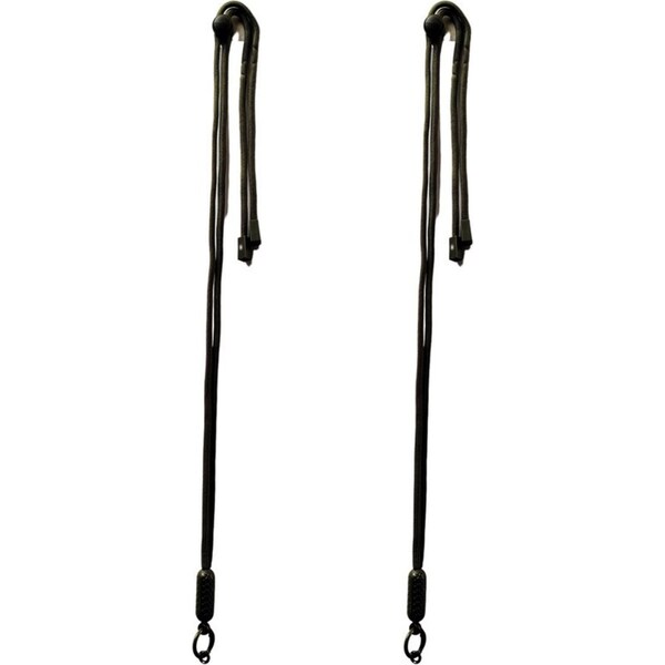 2x Urban Products Nylon Pop Universal Mobile Phone Cord/Sling Adjustable Khaki