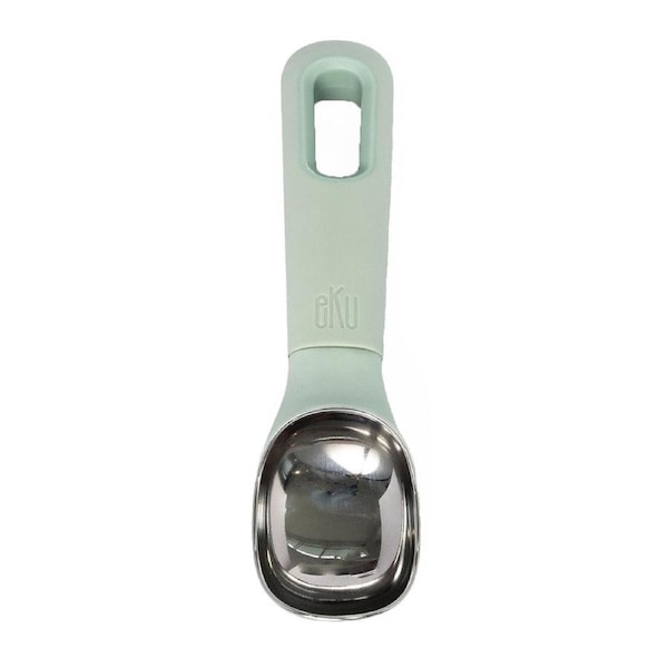 eKu Upcycle Soft Grip Kitchen Stainless Steel Ice Cream Scoop - Avocado Green