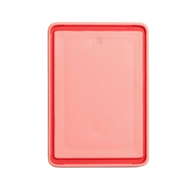 eKu Upcycle Small Everyday Kitchen Non Slip Prep Cutting Board - Salmon Pink