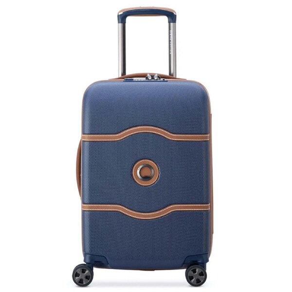 Delsey Chatelet Air 2.0 - 55 cm 4-Wheel Cabin Suitcase - Navy Blue