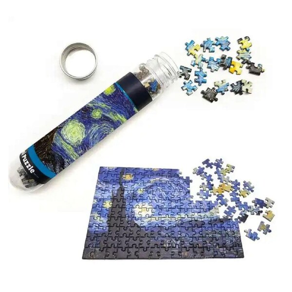 150 Pcs Mini Test Tube Puzzle Challenging Adult Jigsaw Micro Puzzle