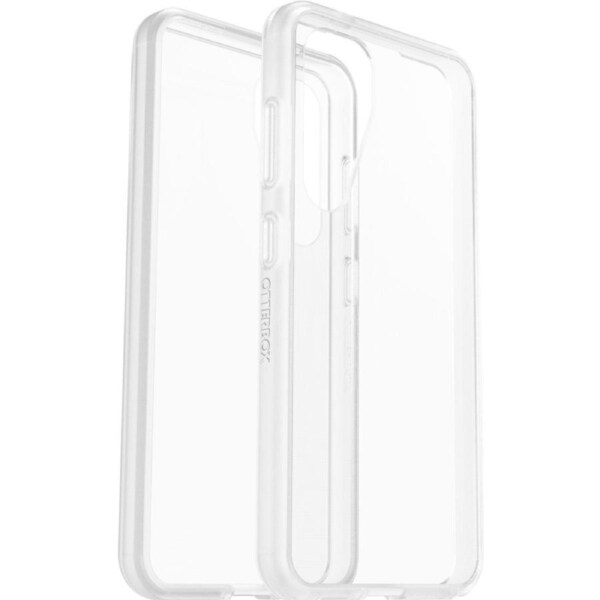 OtterBox React Samsung Galaxy S24 5G (6.2') Case Clear - (77-94659),DROP+ Military Standard,Raised Edges,Hard Case, Wireless Cha
