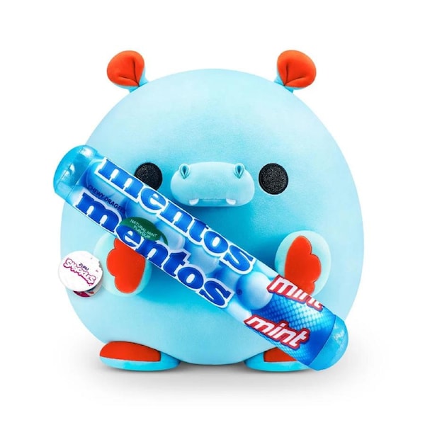 5 Surprise Snackles Super Size Plush - Hugh with mentos