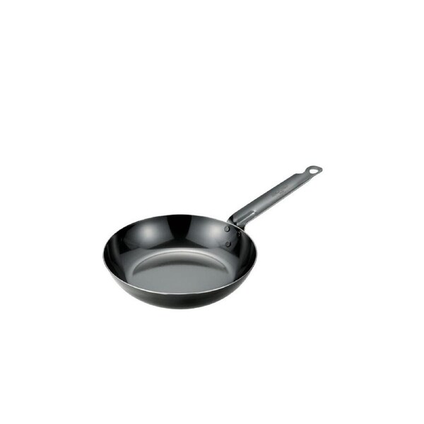 Yokoyama Camping Iron Frying Pan Black - 18cm