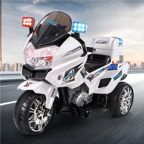 6V ALFORDSON Kids Ride On Patrol Motorcycle Electric BMW Inspired