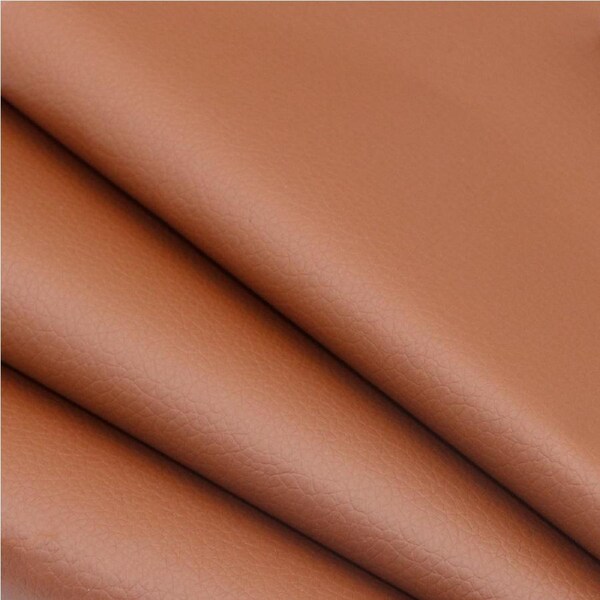 Leather Repair for Couches Self-Adhesive refinisher cuttable reupholster Tape Patches kit for Couch Car Seats Furniture Sofa Vinyl Chairs Fabric Fix 100cm*137cm Light Brown