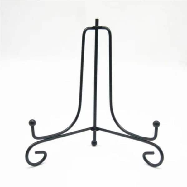 Plate Stand for Display 6 Inch Plate Holder Display Stand Metal Easel Stand for Picture Frame, Decorative Plates, Book, Photo, Collectibles
