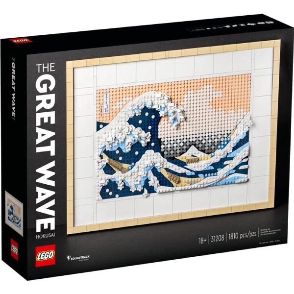LEGO Art Hokusai The Great Wave 31208
