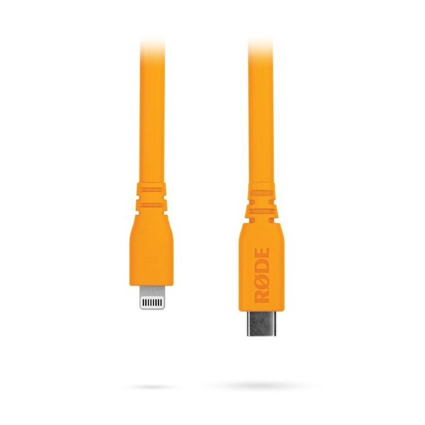 Rode Orange 1.5m USB-C to Lightning Cable