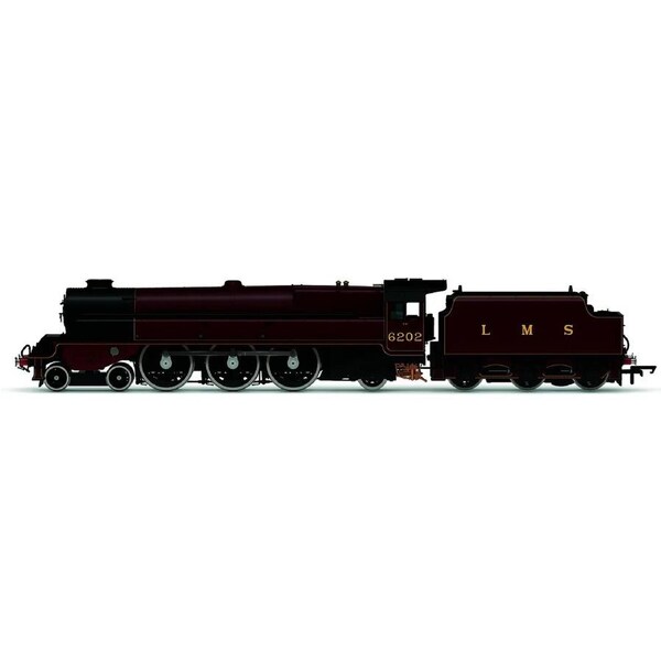 Hornby OO LMS, Princess Royal Class 'The Turbomotive', 4-6-2, 6202 - Era 3