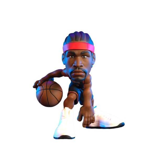 Excite Small-Stars NBA Allen Iverson 76ers Mini 6" Vinyl Figure Collectible