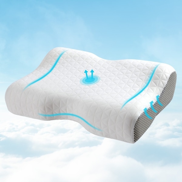 Giselle Memory Foam Pillow Contour Neck