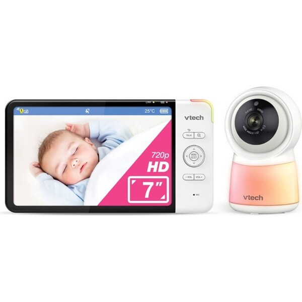 VTech 7 Inch Smart HD Video Baby Camera Monitor With Remote Access 1080p