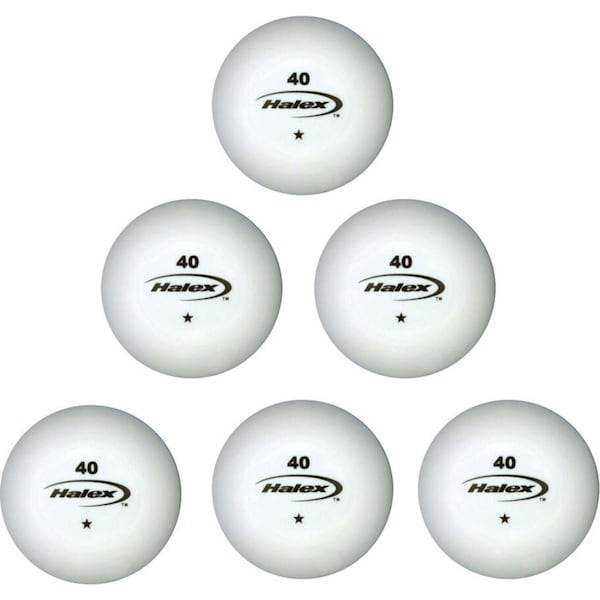 100pc Yashima ITTF Approved Table Tennis/Ping Pong Balls Box - White 40mm