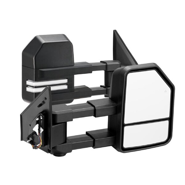 SAN HIMA Extendable Towing Mirrors for Toyota Landcruiser 200 Series 2007-2021