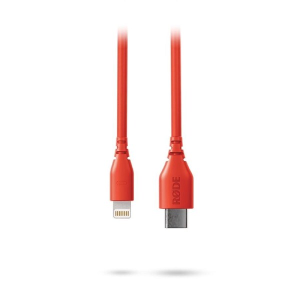 Rode Red 30cm USB-C to Lightning Cable