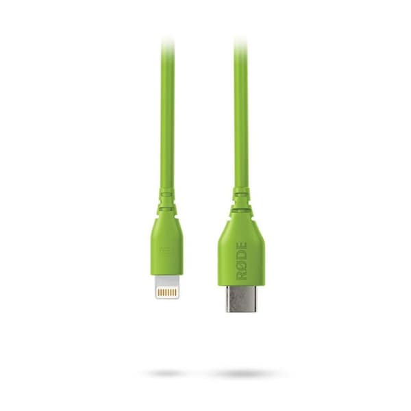 Rode Green 30cm USB-C to Lightening Cable