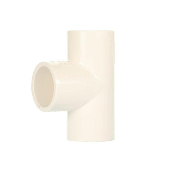 AC Direct PDP20-TEE - 20mm Pressure Drain Pipe T Piece - White