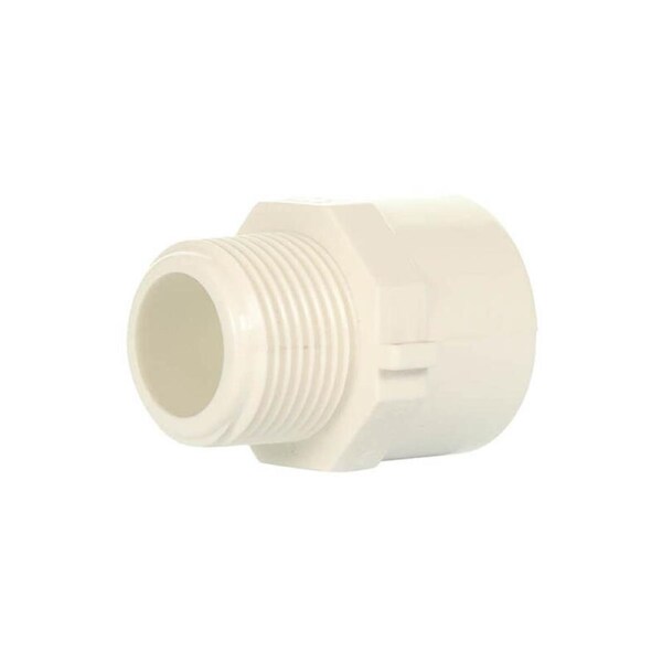 AC Direct PDP20-20MTVS - 20mm PT Male Socket - White