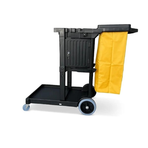 Everix - Janitor Cart with Lock Door