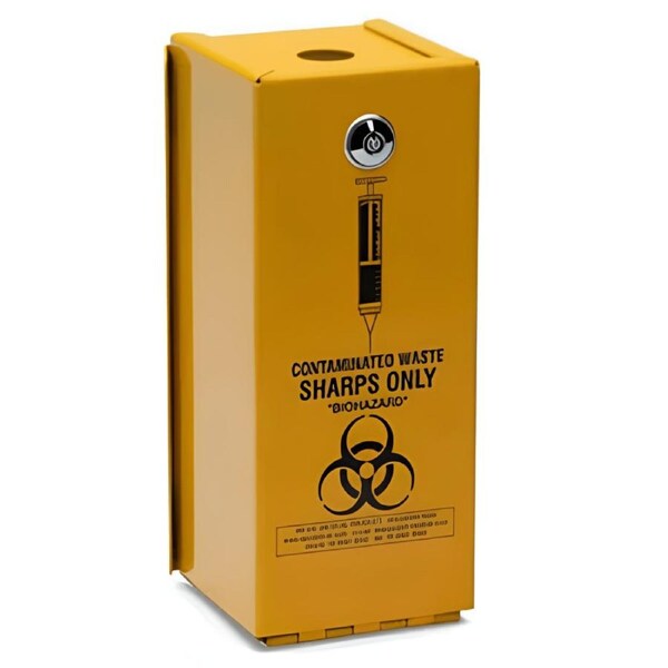 Yellow Armour Steel Security Safe - 2 Litre