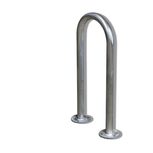 Bike Rack - Surface Mount - Narrow Hoop - Galvanised