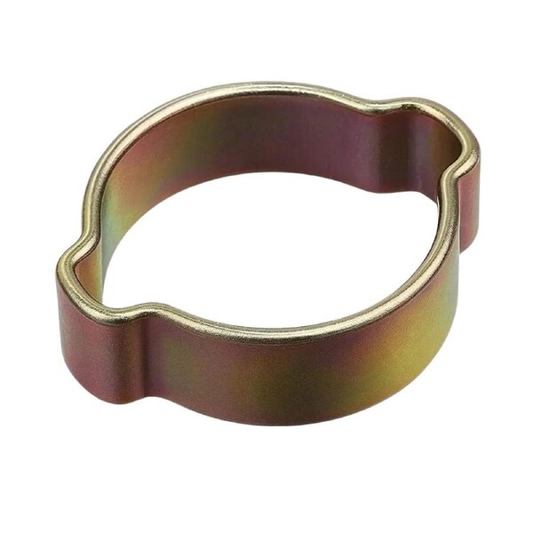 Double Ear Crimp Hose Reel Clamp - 25-28mm