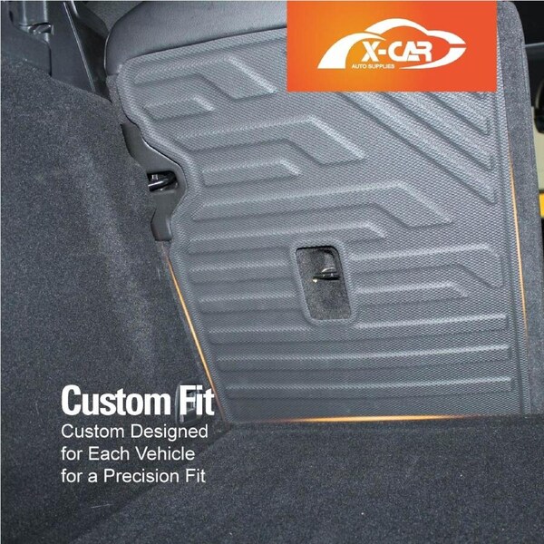 Back Seat Protector for Volvo XC60 2017-Onwards Heavy Duty Car Seats Kick Mats Cover