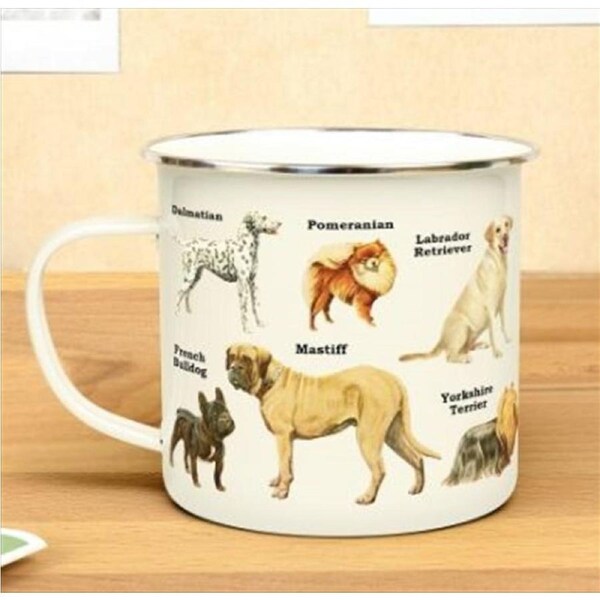 Dogs - Enamel Mug