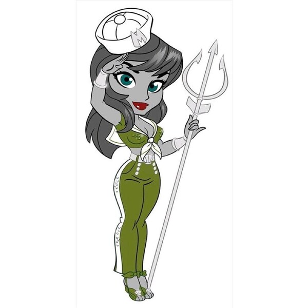 DC Bombshells - Series 03 Mera Noir Vinyl Figure