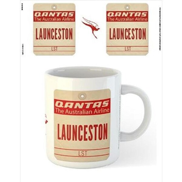 Qantas - Launceston Destinaton Tag Mug