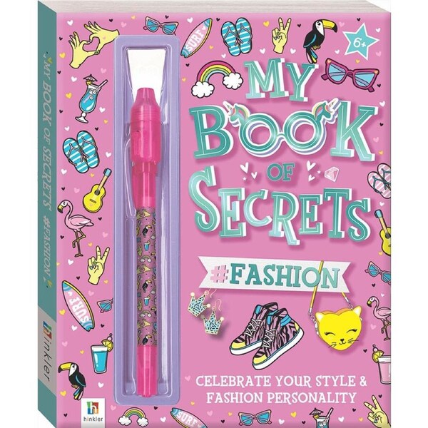 My Book of Secrets #Fashion Hardback Book