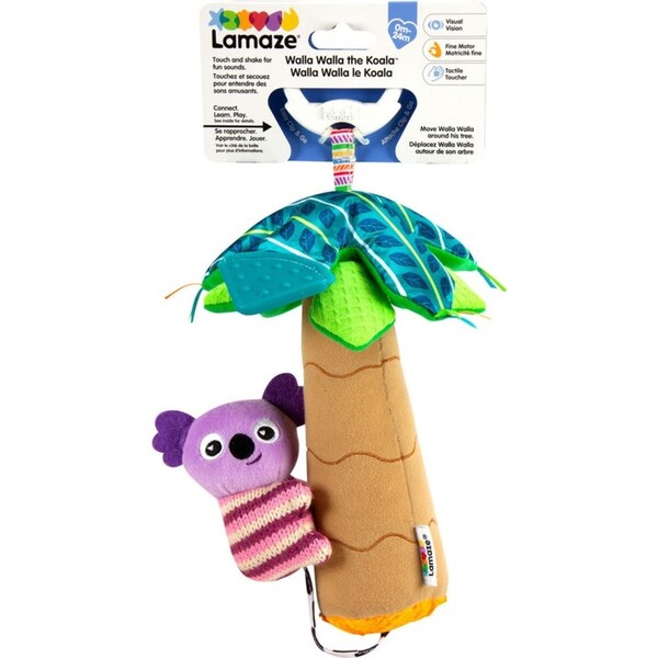 Lamaze Walla Walla Koala Clip & Go Plush Filling Soft Pram/Walker Toy 0M+