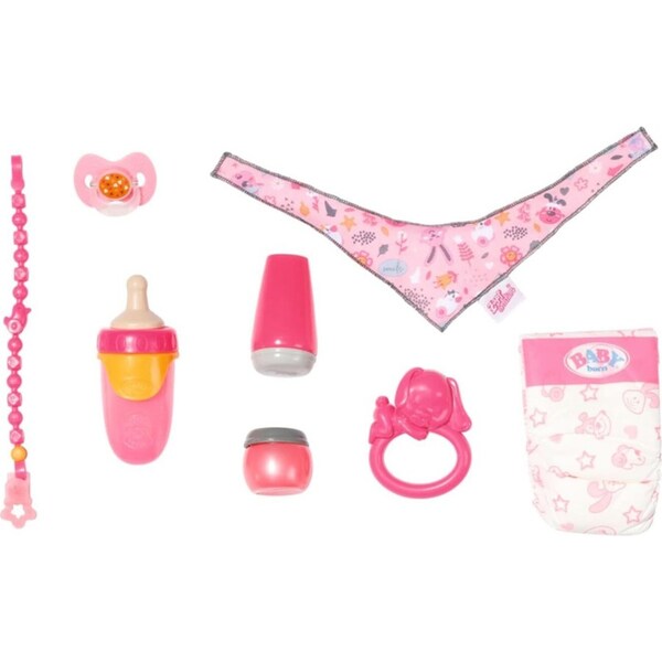 8pc Baby Born Starter Set (Refresh) Kids/Childrens Toy Doll Accessories 3+