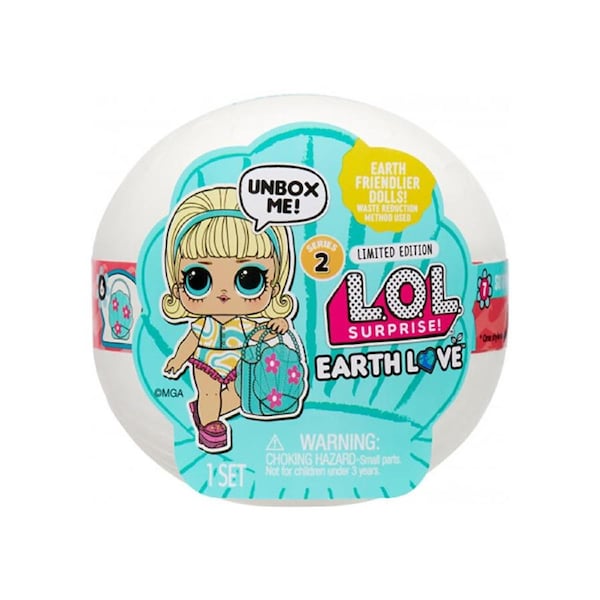 L.O.L. Surprise Earth Day Love Dolls 2.0 Mystery Kids/Childrens Toy Asstd 4+