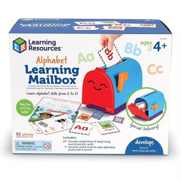 Learning Resources Alphabet Learning Mailbox Toy