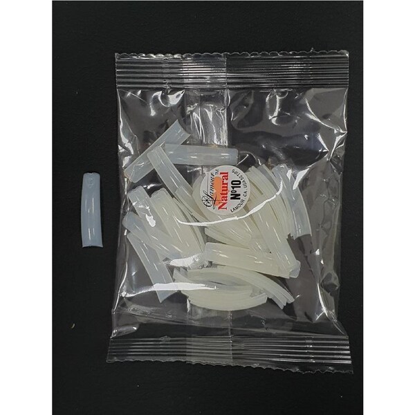 Lamour - Natural Nail Fake False Tips Extension Refill Size 10 (50pcs)