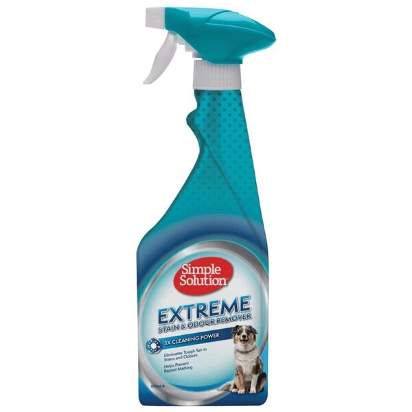 SIMPLE SOLUTION Extreme Stain & Odour Remover for Dogs 500ml