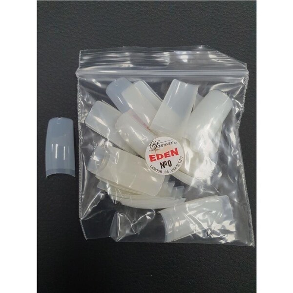 Lamour - Eden Nail Fake False Tips Extension Refill Size 0 (50pcs)