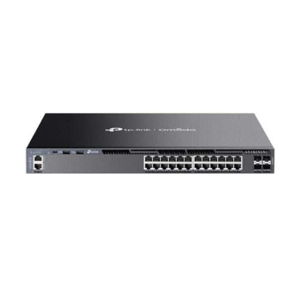 TP-LINK SG6428X Omada 24-Port Gigabit Stackable L3 Managed Switch with 4 10G Slots