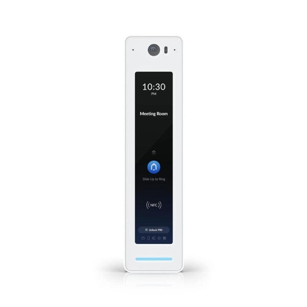UBIQUITI UniFi Access Reader G2 Professional, 2-Way Intercom, Unlock Via NFC or Unifi Identity, IP55 Weather Resistance, Pin Unlock