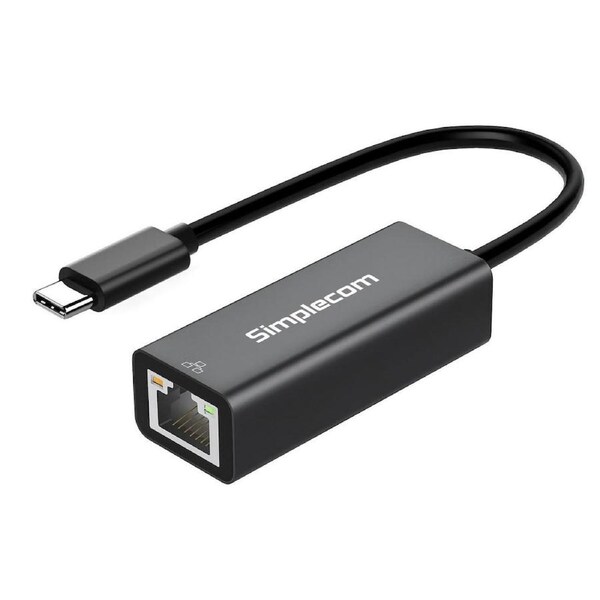 SIMPLECOM NU314 SuperSpeed USB-C to Gigabit Ethernet Network Adapter